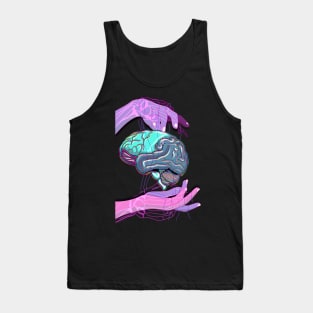 Handle With Care - Brain Tank Top